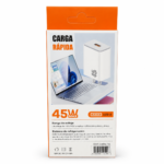 Cargador Tecno 45W MAX Carga Rápida USB con Cable - Imagen 4