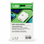 Cargador Infinix 68W Carga Rápida USB - Imagen 3