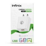 Cargador Infinix 68W Carga Rápida USB