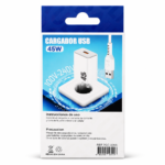 Cargador Samsung 45W Super Rápida USB con Cable - Imagen 4