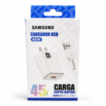 Cargador Samsung 45W Super Rápida USB con Cable - Imagen 3