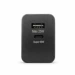 Cargador Samsung Super 65W GaN Dual Puerto Negro - Imagen 3